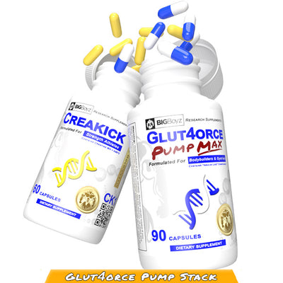 Glut4orce & Creakick Muscle Pump Stack