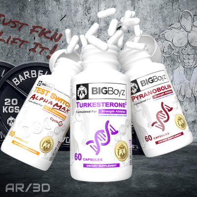 BIGBoyz Strength Stack 3XL Cycle 2 - Muscle Strength & Size